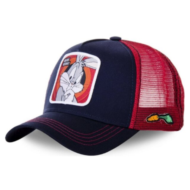 THCNJ Cartoon Mesh Snapback Cap Venom Spiderman Duck Bird Baseball Cap /Trucker Hat