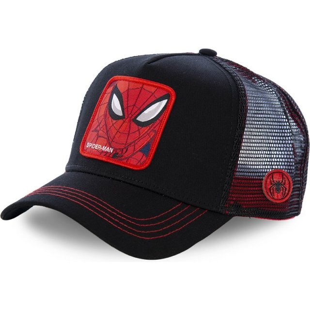 THCNJ Cartoon Mesh Snapback Cap Venom Spiderman Duck Bird Baseball Cap /Trucker Hat