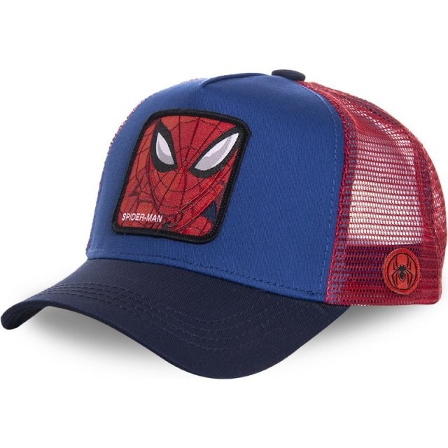 THCNJ Cartoon Mesh Snapback Cap Venom Spiderman Duck Bird Baseball Cap /Trucker Hat