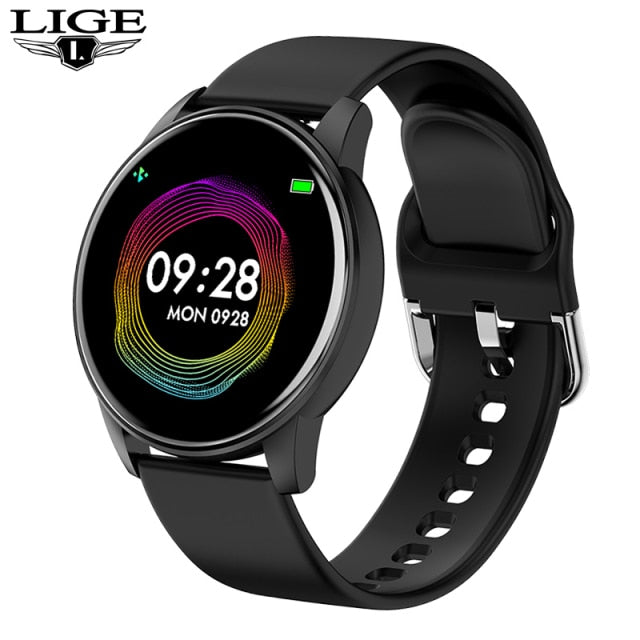 THCNJ / LIGE 2021 Fashion Smart Watch (Heart Rate Blood Pressure Multifunctional) WATERPROOF