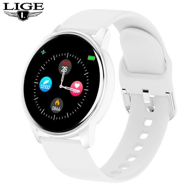 THCNJ / LIGE 2021 Fashion Smart Watch (Heart Rate Blood Pressure Multifunctional) WATERPROOF