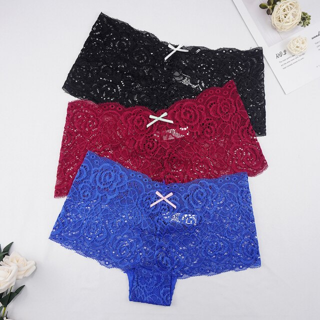 THC Ladies 3pcs Sexy Lingerie / Women Underwear / Panties