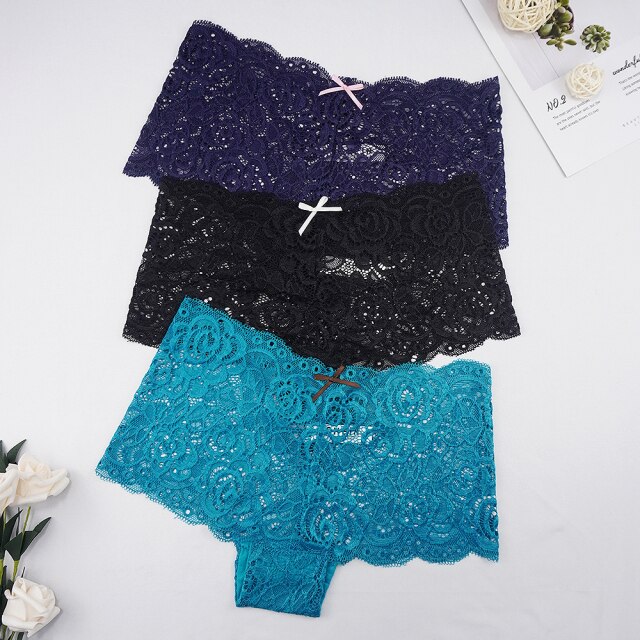 THC Ladies 3pcs Sexy Lingerie / Women Underwear / Panties