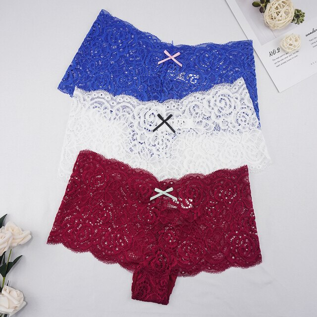 THC Ladies 3pcs Sexy Lingerie / Women Underwear / Panties