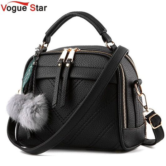 Vogue Star Leather Handbag / Messenger Bag