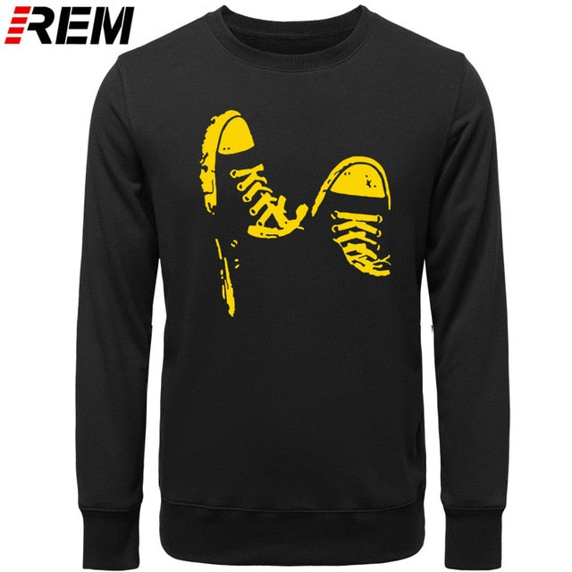 Casual Skate Shoes Funny Printed Men Cotton LONG Sleeve Cool Men's Clothing Brand Plus Hoodies, Sweatshirts