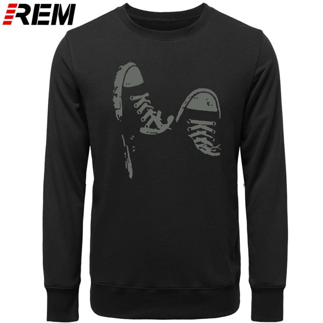 Casual Skate Shoes Funny Printed Men Cotton LONG Sleeve Cool Men's Clothing Brand Plus Hoodies, Sweatshirts