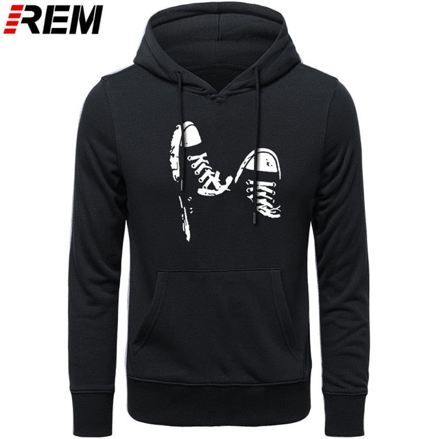 Casual Skate Shoes Funny Printed Men Cotton LONG Sleeve Cool Men's Clothing Brand Plus Hoodies, Sweatshirts