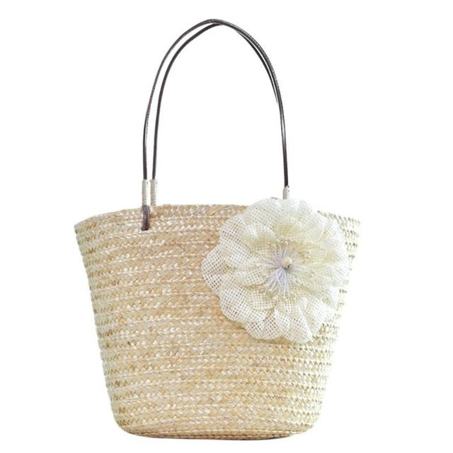 Summer Bohemian Straw Woven Women's Handbag