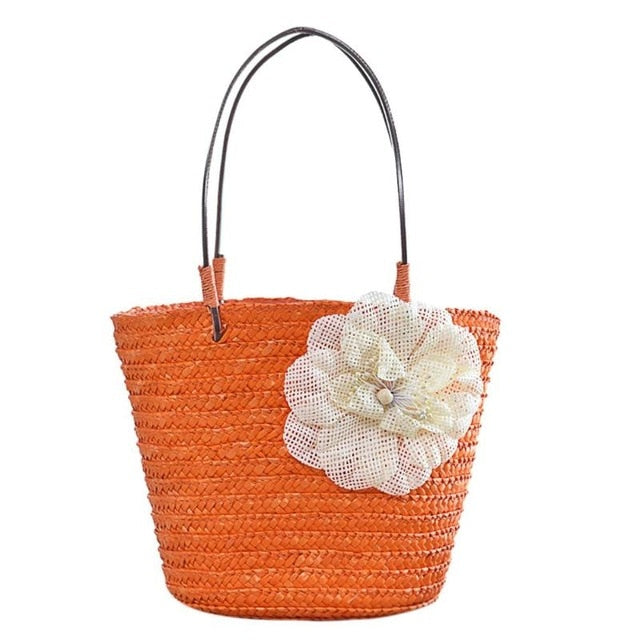 Summer Bohemian Straw Woven Women's Handbag