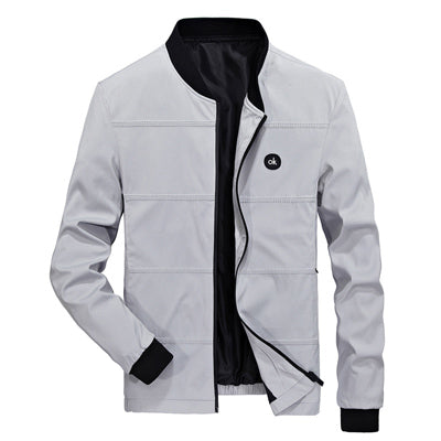 DIMUSI / THC Brand Mens Solid Color Jackets